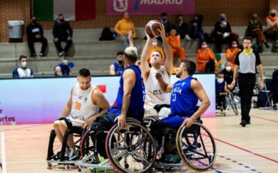Rolstoelbasketballers na zege op Italianen vol vertrouwen naar kwartfinales