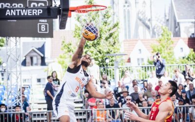 Overtuigende start Nederlandse 3×3 basketballers bij WK in Antwerpen
