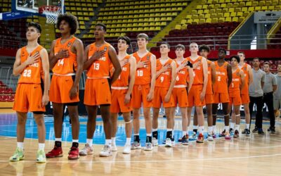 Orange Lions MU18 en MU16 oefenen in Mechelen tegen leeftijdsgenoten België