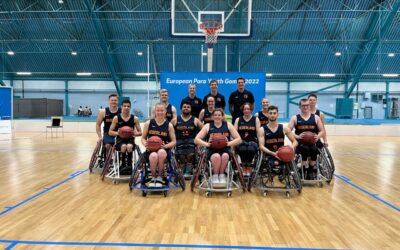 Rolstoelbasketballers U23 van 1 t/m 3 juli op de European Para Youth Games