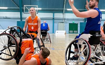 Zilver voor Nederlandse U23 rolstoelbasketballers bij European Para Youth Games