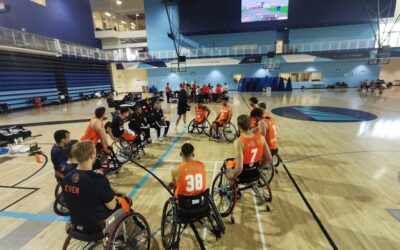 Komt dat zien! Rolstoelbasketballers voor eerst in vijf jaar voor eigen publiek