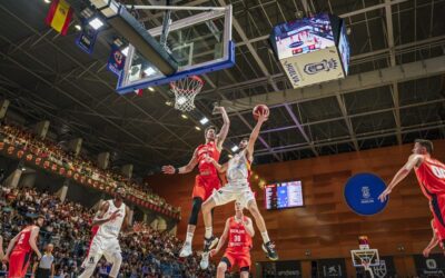 Fris spelende jonge Orange Lions houden lang gelijke tred met Europees kampioen Spanje