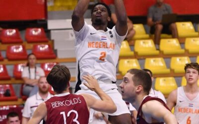 Orange Lions MU20 beginnen EK in Macedonië met overtime zege op Letland
