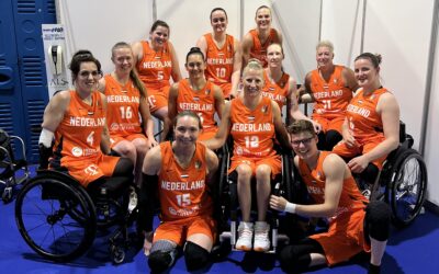 Rolstoelbasketbalsters starten het WK in Dubai met degelijke zege op Duitsland