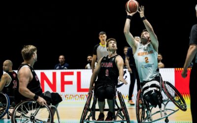 Nederlandse mannen stomen door naar laatste vier bij WK rolstoelbasketbal in Dubai