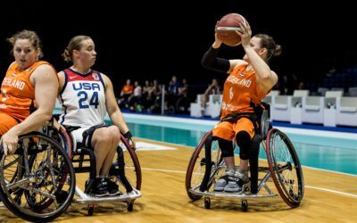 Rolstoelbasketbalsters sluiten groepsfase ongeslagen af met zege op Amerika