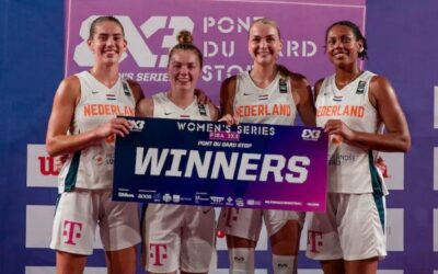 3×3 basketbalsters geven visitekaartje af voor EK met zege in Women’s Series