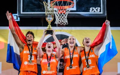 GOUD! Nederlandse vrouwen schrijven geschiedenis op EK 3×3 in Jerusalem