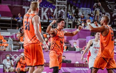 Nederlandse 3×3 Olympiërs te bewonderen op het Jaarbeursplein in Utrecht