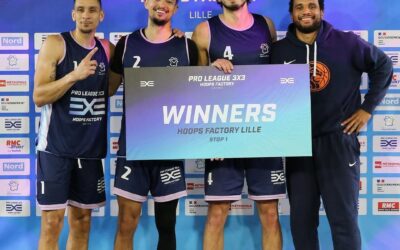 Mannen ‘Amsterdam Sloten’ winnen eerste stop 3×3 Pro League Frankrijk