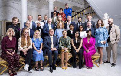 Cees van Rootselaar geniet met volle teugen van ‘uitblinkerslunch’ bij de koning
