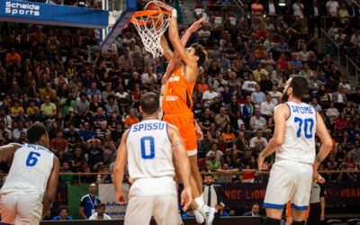 College basketball clash met Quinten Post en Jesse Edwards te zien bij ESPN