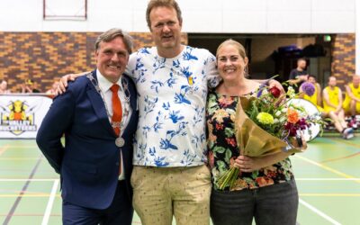 Koninklijke onderscheiding voor Peter Hakkert van The Valley Bucketeers en Uitsmijters