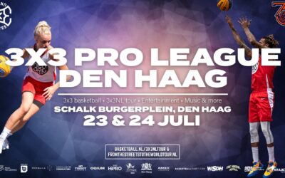 Met de nieuwe 3x3NL League is er het hele jaar door 3×3 basketball
