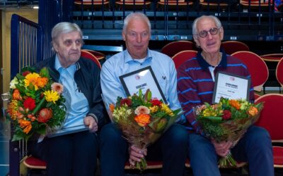 Rinus de Jong en Kees Akerboom benoemd tot Erelid, Gerrit Kok tot Lid van Verdienste