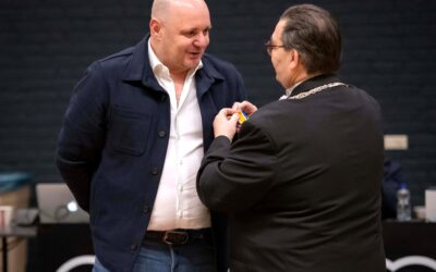 Rob Steuten (BAL) Ridder in de Orde van Oranje-Nassau