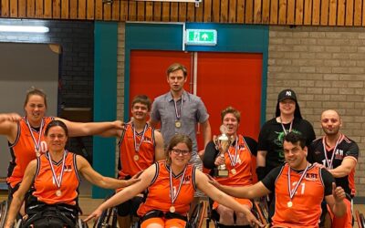 Tweede team Rotterdam Basketbal kampioen van Toernooidivisie B