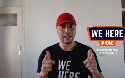 Geen 3×3, toch 3×3: We Here @home talkshow met Vinrock