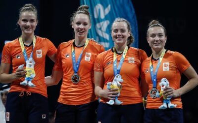 3×3 international Esther Fokke met zilver op zak onder het mes