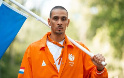 Worthy de Jong vlaggendrager olympisch TeamNL