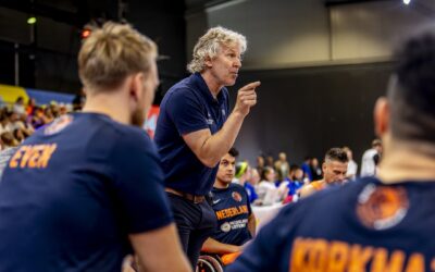 Cees van Rootselaar neemt afscheid als Rolstoelbasketbalcoach van het Nationaal Mannenteam