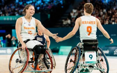 Nederlandse rolstoelbasketballers (v) naar halve finale Paralympics!