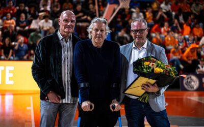 Cees van Rootselaar benoemd tot Lid van Verdienste van de Nederlandse Basketball Bond